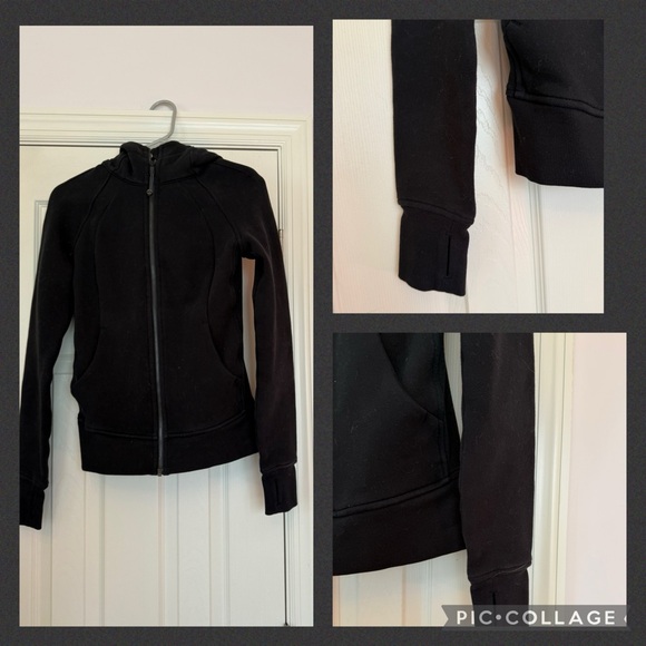 LULULEMON Scuba Full Zip Hoodie - Black - 4 - Picture 4 of 5